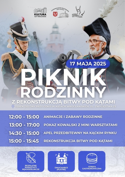 Piknik rodzinny z rekonstrukcją bitwy pod Kątami